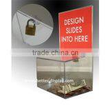 Wholesale Acrylic Charity Tins