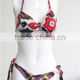 Hot ! favorable price and greatest service sexy underwear with decoration ,dance bra and panty set