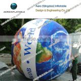 Custom printed inflatable balloon with led for promotion/ Advertising air balloon / Inflatable earth
