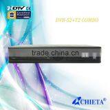 New Combo HD DVB-S2 + T2 Satellite Receiver AC & DC thumbnail-3