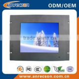 15" industrial lcd monitor with racked mount