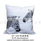No Minimum Order Quantity Custom Size Embroidery Or Digital Printing Linen Pillow Cover thumbnail-6