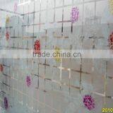 4-12mm Acid Etched Glass With Designs