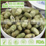 Salted roasted green soybeans non-GMO edamame