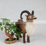 Plastic Sculpture Homemade Soft Toy Plush Goat Decorations thumbnail-5