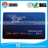 Custom Printing Embossed Number Pvc Card Manufaturer thumbnail-2
