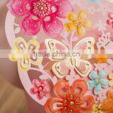 Custom Silk Butterfly Wedding Party Candy Box thumbnail-3