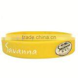 Wholesale Custom Logo Print Tie Dye Silicone Rubber Wristband thumbnail-1