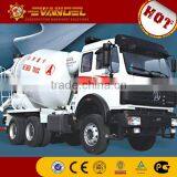 Mobile Concrete Mixer for Sale BEIBEN Brand Concrete Mixer Truck From China thumbnail-3