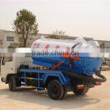 Chinese Famous Brand 4000l Dongfeng Sewage Trucks for Good Sale thumbnail-2