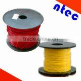 Red and Yellow Nylon Monofilament Builder Line