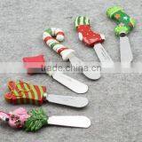 Christmas Design Loverly Polyresin Butter Knife thumbnail-1