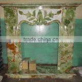 MODERN DESIGN AFGHAN GREEN JADE ONYX FIREPLACES thumbnail-5