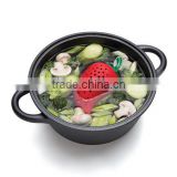 Silicone Red Green Pepper Herb Infuser,Silicone Red Green Pepper Soup Kitchen Tool thumbnail-1