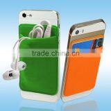 Promotion Washable Cellphone Lycra Wallet With Custom Logo thumbnail-3