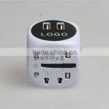 Hot Sell Plug Univeral Travel Double Usb Adapter World Travel Adaptor Multipurpose Plug Travel Adapter With Usb thumbnail-4