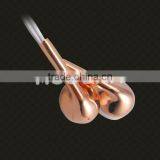 Aibaba Fashion Genuine Rose Gold Headphones,eadphones Accept Custom Logo for IPhone thumbnail-2