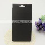Black Cardboard Packaging Box,Spot PVC Window Paper Packaging for Phone Case thumbnail-2
