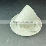 Ceramic Porcelain White V Shaped Coffee Tea Cup And Saucer, Wholesale Cheap Porcelain Cup and Saucer in Stock thumbnail-2