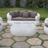 2014 Flat PE Rattan Outdoor Furniture Sofa Set thumbnail-2