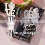 for Wedding Favor Gifts Resin Love Wine Bottle Stoppers thumbnail-1