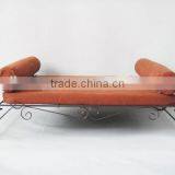 Hot Selling Metal Scroll Comfort Pet Sofa Cat Dog Sofa thumbnail-4