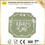 FSC Natural Unfinished Customized Shaped Laser Engraving Wood Coaster thumbnail-1