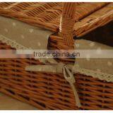 Cheap Wicker Woven Empty Picnic Baskets Wholesale thumbnail-5
