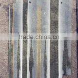 High strength glass roof tile, double bent transparent roofing tiles