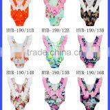 Infant Girls Summer Clothes Ruffle Sleeve Playsuit Flower White Toddler Romper thumbnail-6