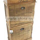 Bedroom Furniture Wood Cabinet Wooden Shoe Cabinet thumbnail-5