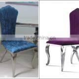 B8035 Cheap Stainless Steel Restaurant Dining Table and Chair Furniture thumbnail-2