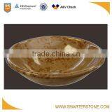Cheap Chinese Yellow Travertine Stone Bowl Sink for Sale thumbnail-1