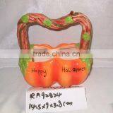 Decorative Pumpkin Ceramic Halloween Basket thumbnail-1