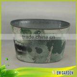 Classical Elegant Indoor Metal Herb Garden Planter Pots thumbnail-5