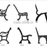 Metal Leg Garden Bench,antique Casting Iron Bench Ends,decorative Metal Bench Legs thumbnail-3