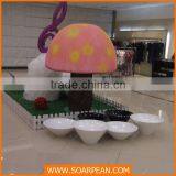 Home Decorative Fiberglass Corner Flower Pot thumbnail-1
