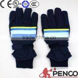 Fire Fight Safety Fire Retardant Rescue Firefighter 3m Reflective Fireman Hand Protected Gloves thumbnail-4