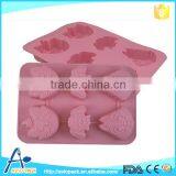 Colorful Silicone Ice Cube Tray thumbnail-4