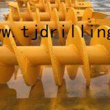 Double Cut Rock Auger With Collar Plate thumbnail-1