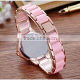 2017 Round Big Dial Rose Gold Dial Sexy Charming Women's Decoration Watch for Gift thumbnail-2