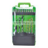 2015 New Arrival CF4237 43pcs Hss Twist Drill Bit With Green Plastic Case thumbnail-1