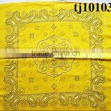 Zhejiang Factory Price Designer Kerchief in Yellow for Ladies thumbnail-1