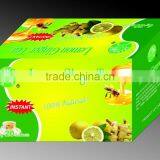 Instant Lemon Ginger Honey Tea for UAE, Jordan ,Palestain Market Instant Lemon GingerTea 6gx20bags/box 7gx20bags/box 13g*10 thumbnail-1