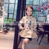 Fashion Casual Long Jacket for Baby Girls 2016 Autumn thumbnail-4