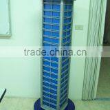 Single Rotating Stainless Steel Shoe Rack thumbnail-2