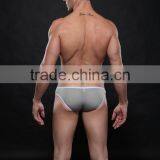 Custom Men's Underwear Sey Mesh Sport Briefs Breathable Athletic Mesh Fashion Design Slim Fit Briefs Underwear for Gay Man 6 Col thumbnail-3
