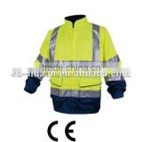 Fluorescent reflective safety clothes