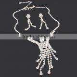 Fashion Crystal Strain Necklace Sets, High Quality Jewelry, Fashion Wedding Jewelry thumbnail-1