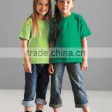 Fashion Custom Blank Round Neck Kids Short Sleeve Wholesale Trendy China Kids Clothing Supplier thumbnail-1